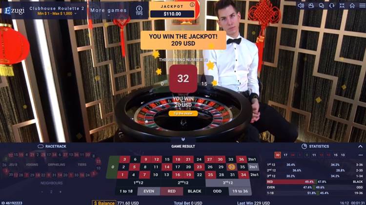 Jackpot Roulette Ezugi